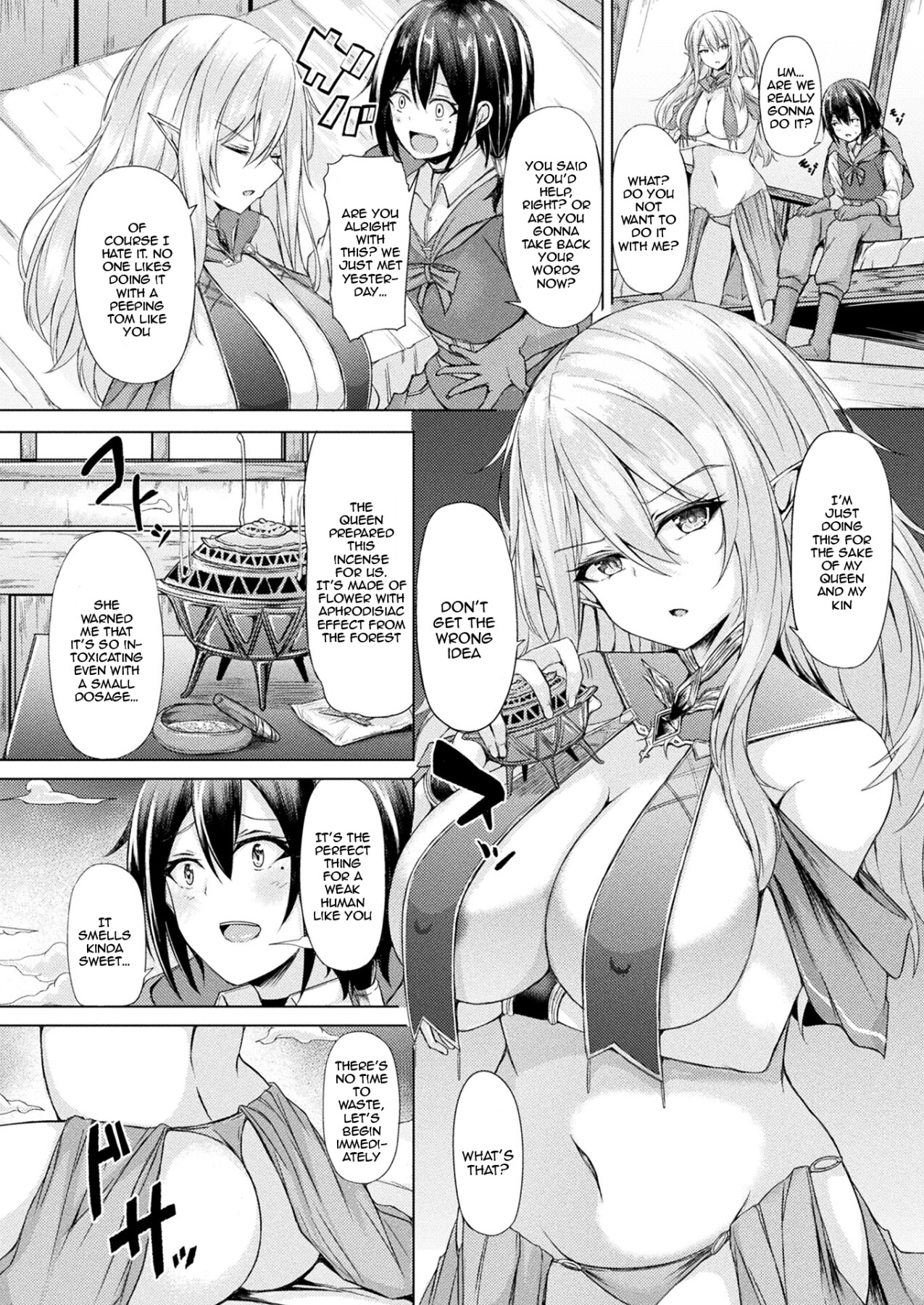 hentai manga The Great Forest Elf Reproduction Plan